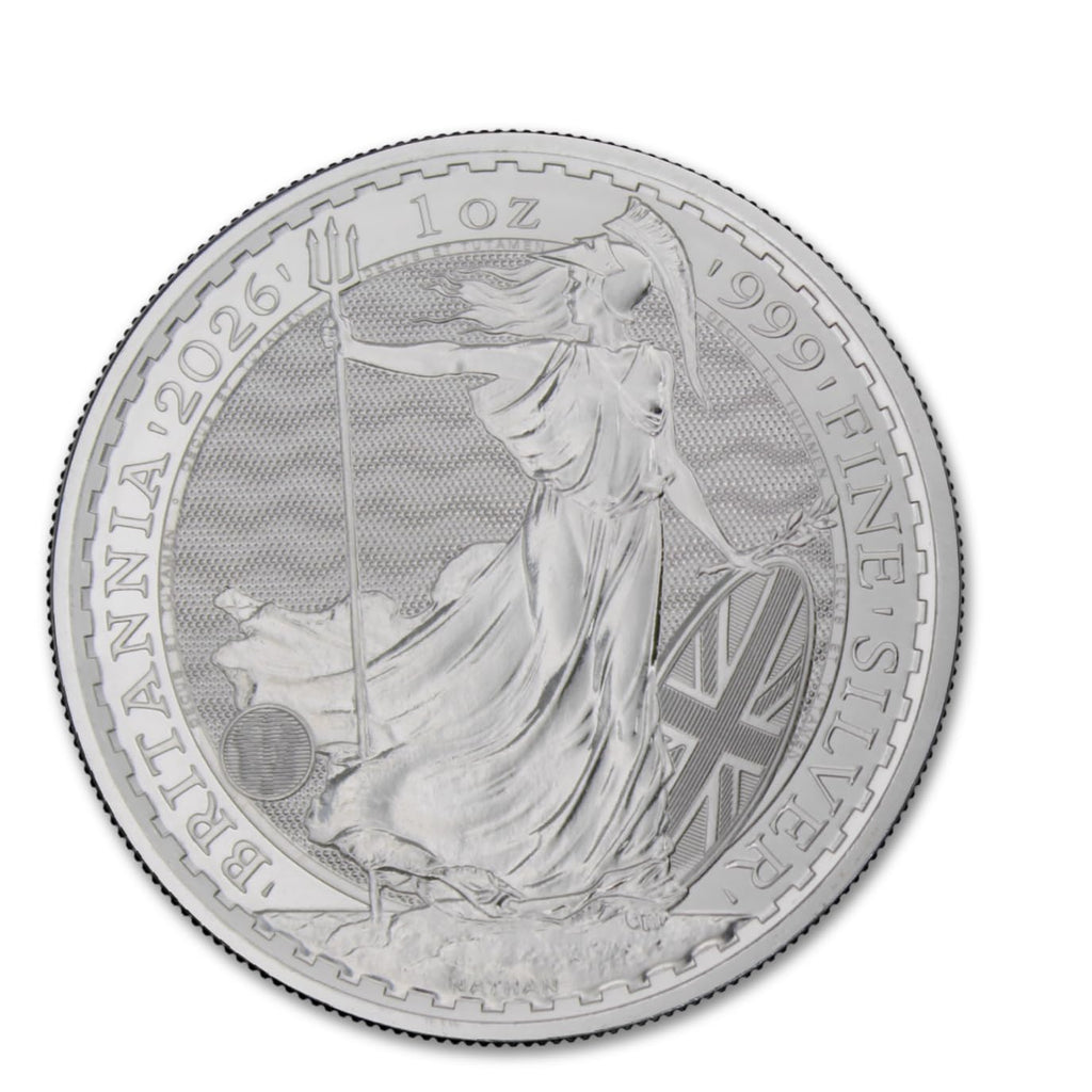 1 oz British Silver Britannia Coin Brilliant Uncirculated U439