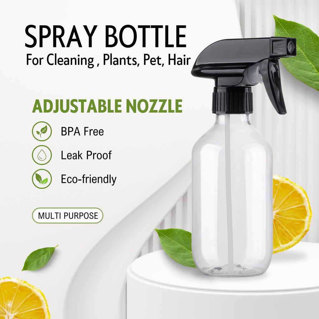 Plastic Spray Bottles 2 Pack 10 oz Q59316