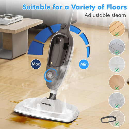 11-in-1 Handheld Detachable Adjustable Steam Mop J1902