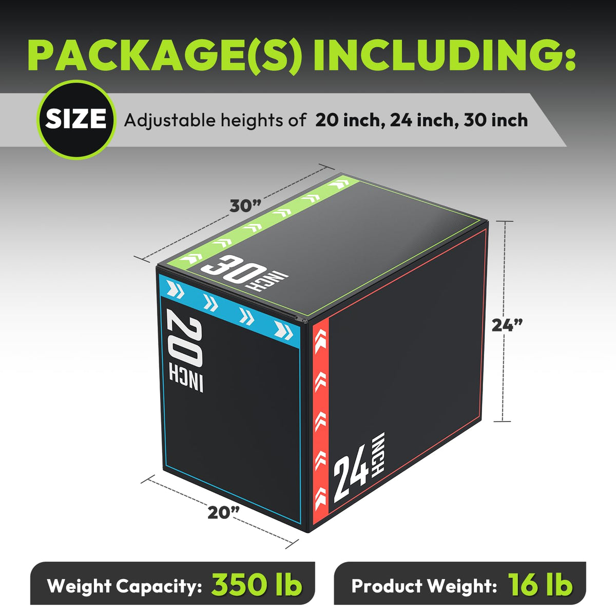 3-in-1 Plyometric Box H667087