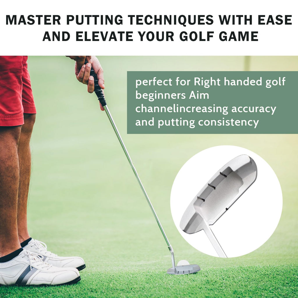 Two-Way Golf Putter with 2 Golf Balls G179020
