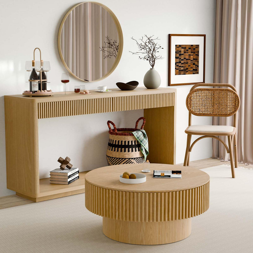 Round Coffee Table with Storage N911033