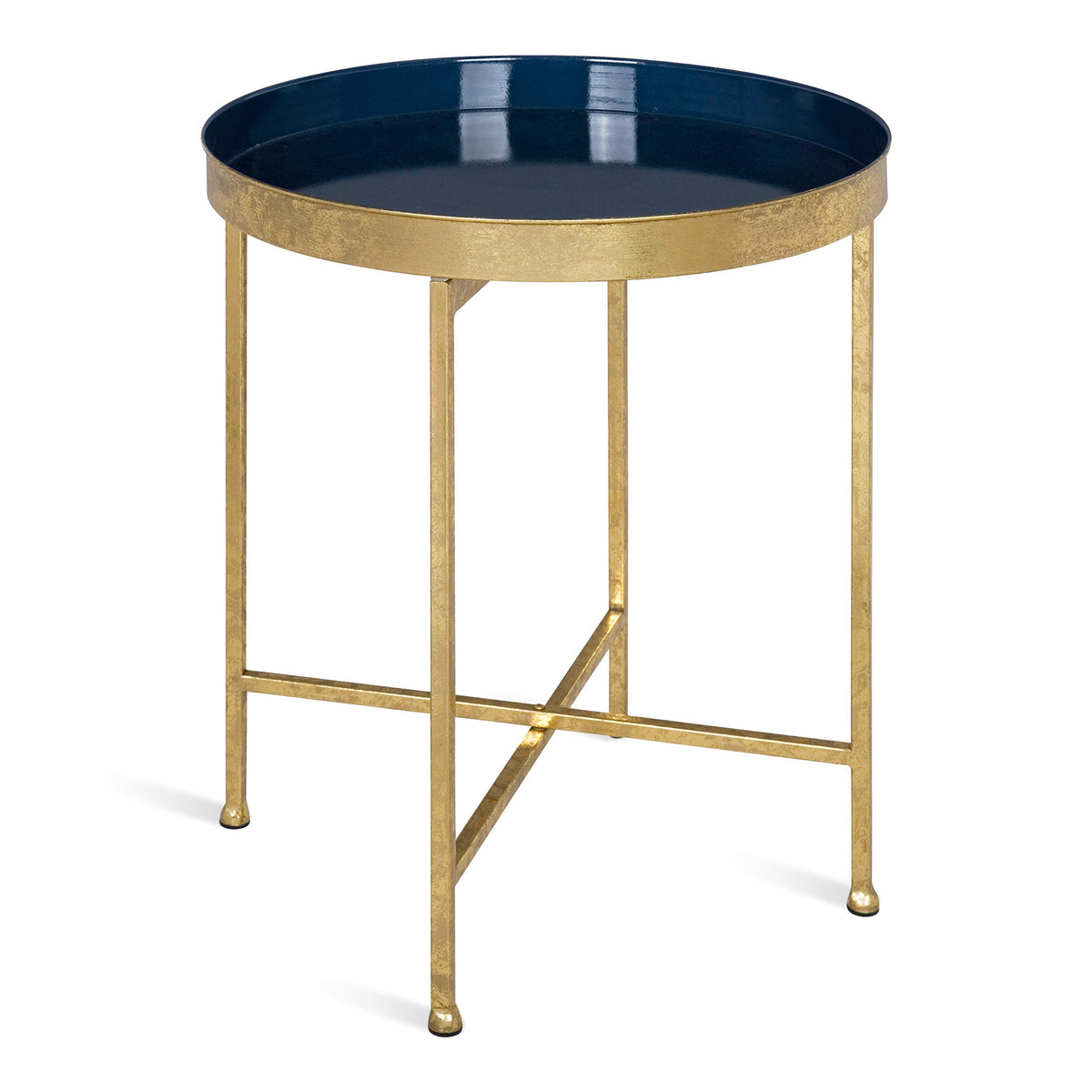 Foldable Round Accent Table T4243