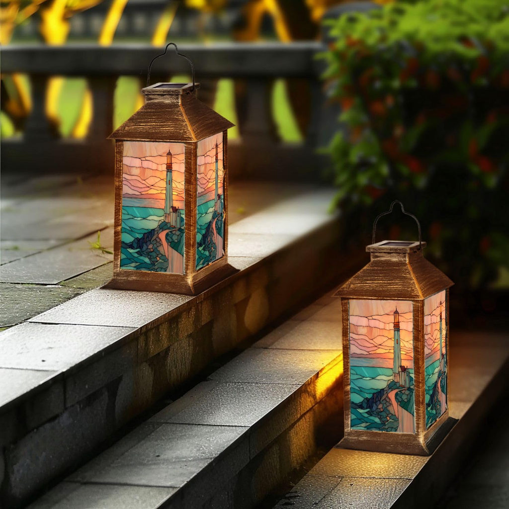 Solar Powered Waterproof Hanging Lantern G394174