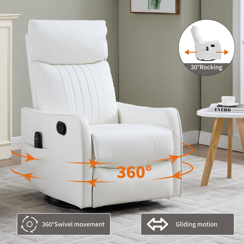 High Back Massage Recliner with Heat H2940