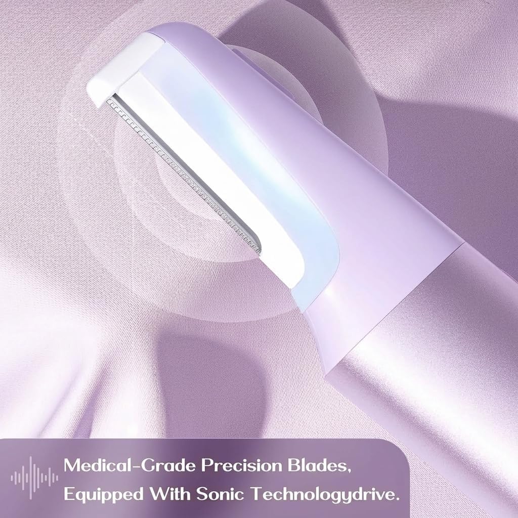 Lavender Purple Facial Razor I3425