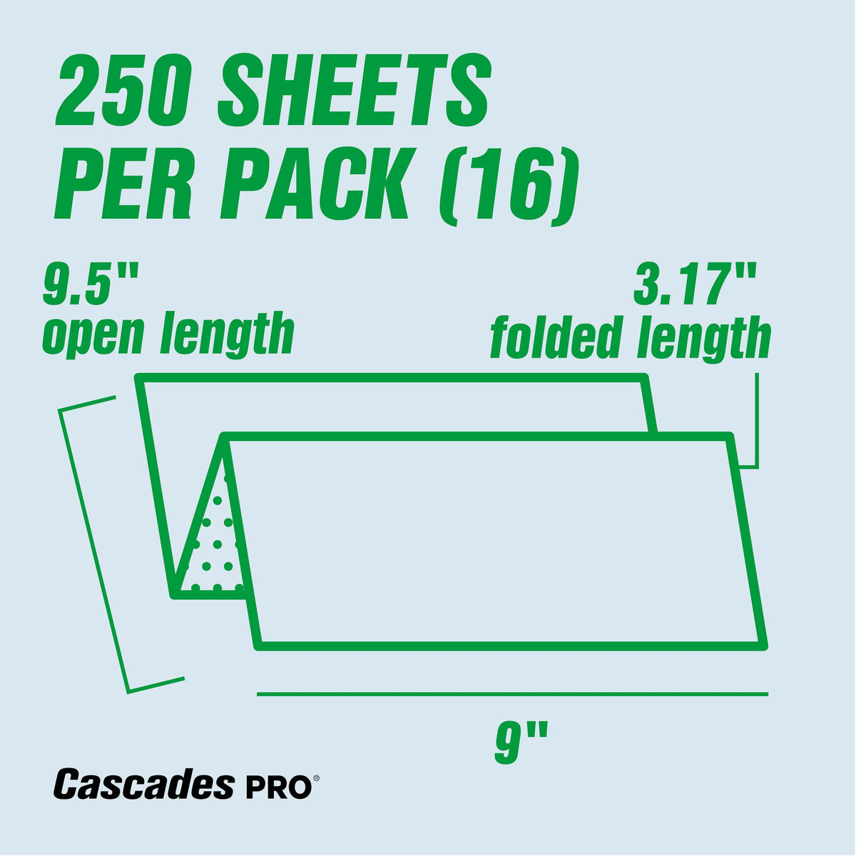 Multifold Paper Towels 250 Sheets White D687