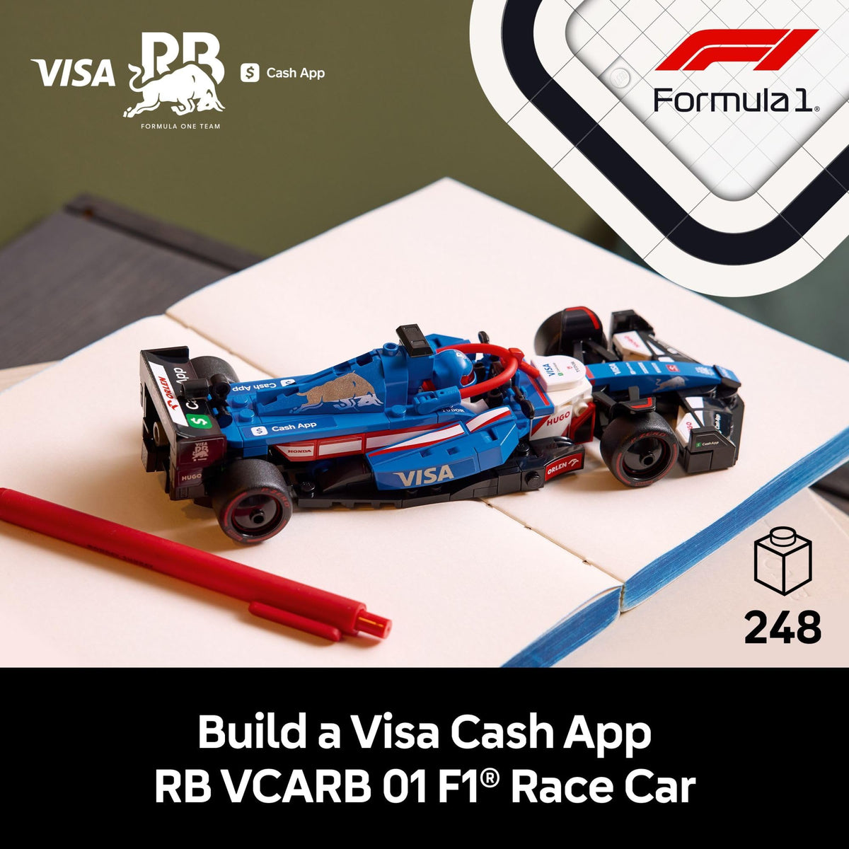 F1 Race Car Building Set O373643
