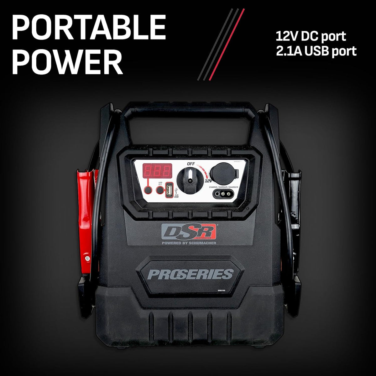 12V 2000 Peak Amps Car Battery Jump Starter J584