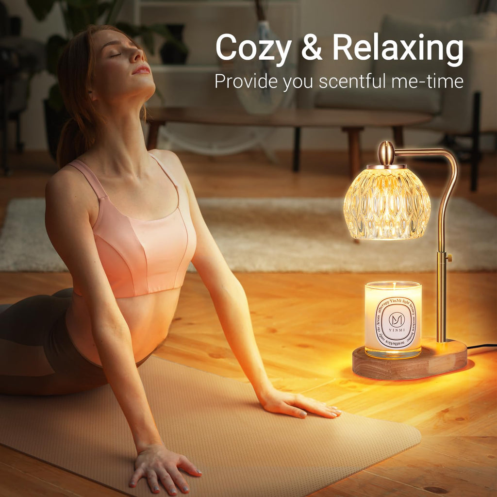 Candle Warmer Lamp with Timer & Dimmer Height Adjustable U450