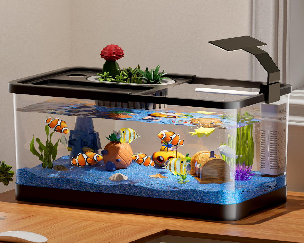 5.3 Gallon Fish Tank Starter Kit D3112