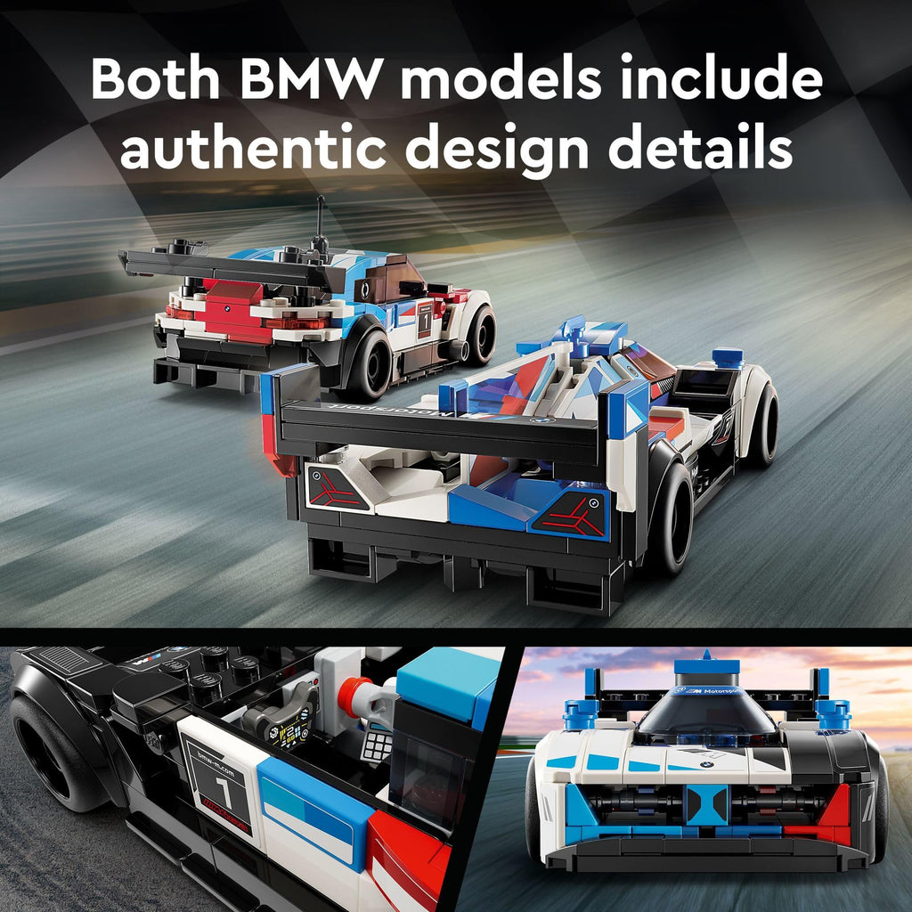 Buildable Race Car Toy Set with 2 Models and 2 Minifigures X216