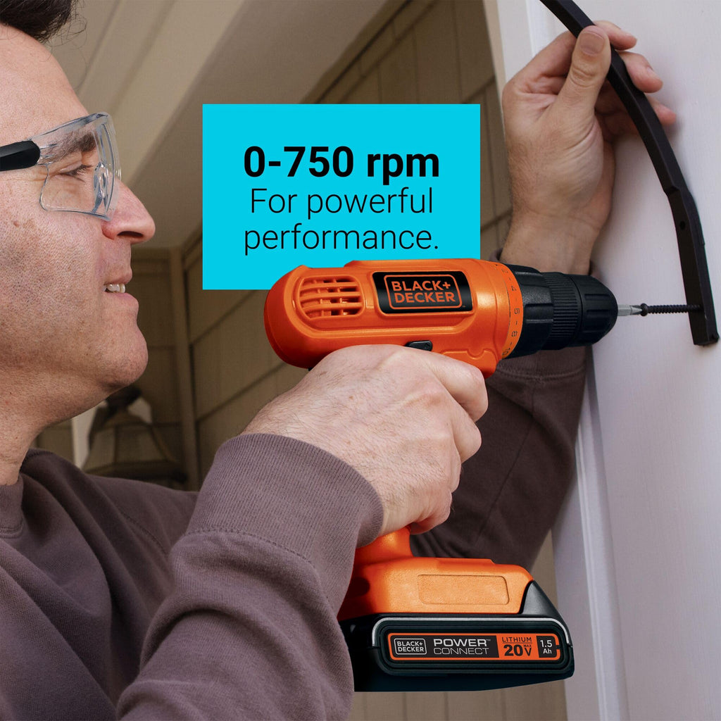 20V MAX Cordless Drill Driver with 30 Piece Bit Set F97574