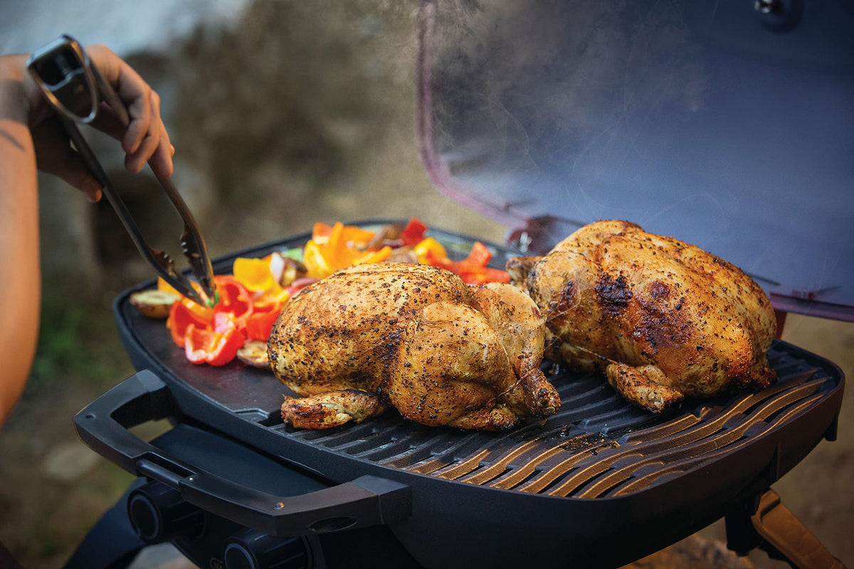 Portable Propane Grill with Griddle Insert P617