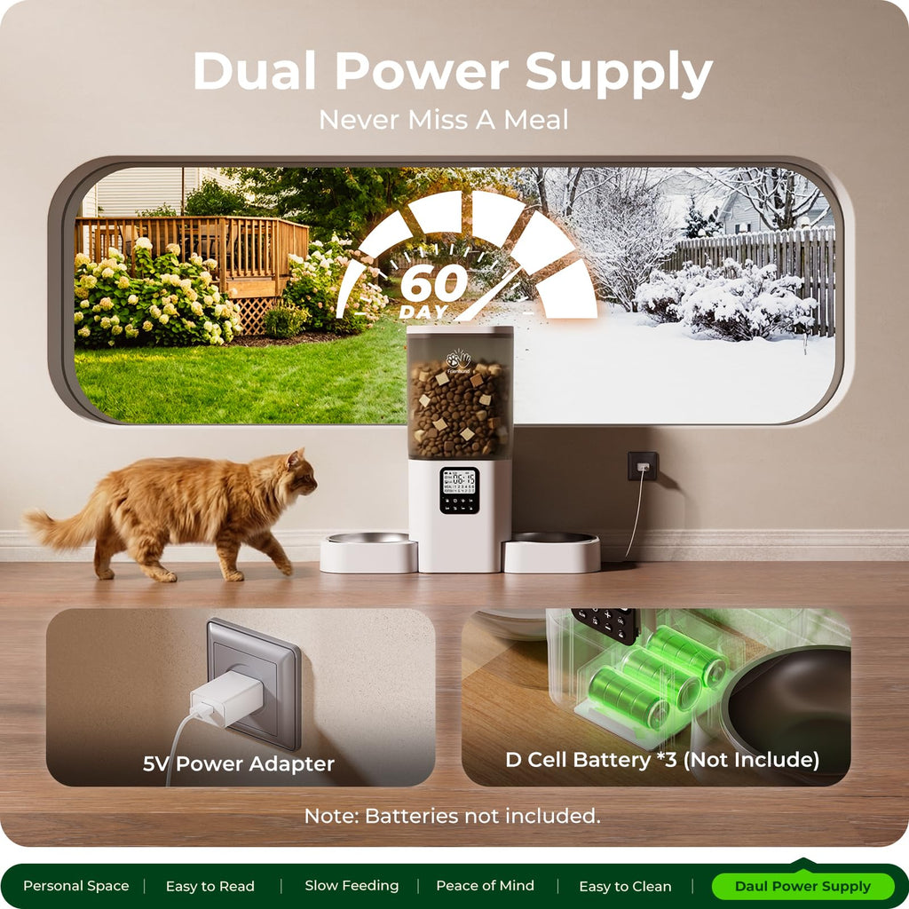 Timed Automatic Cat Feeder 29 Cup S578