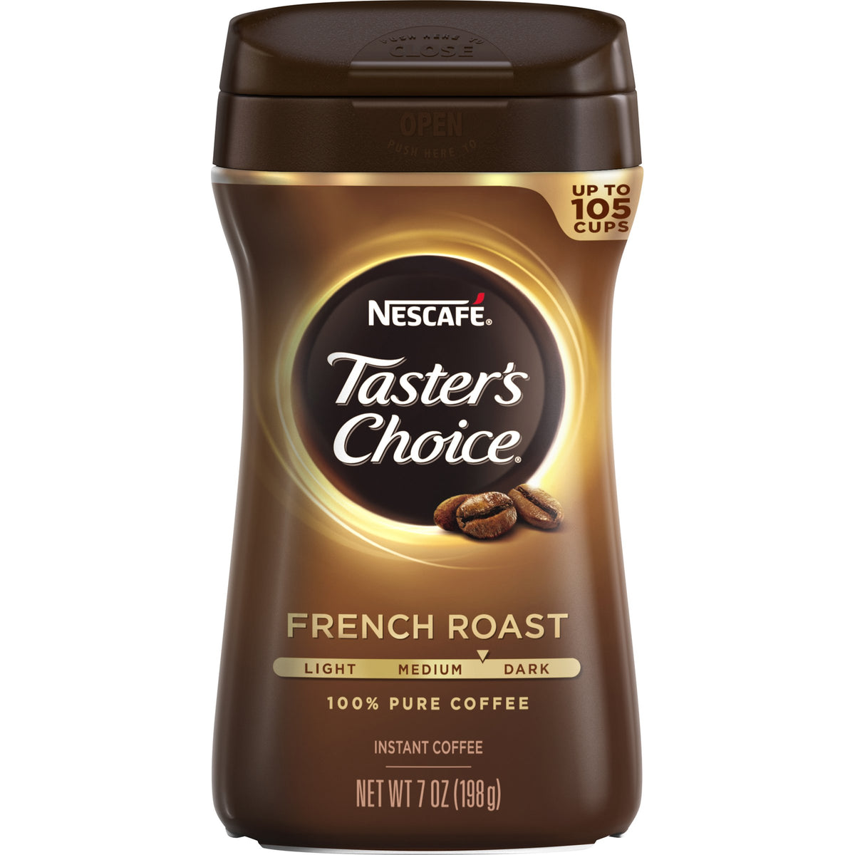 French Roast Instant Coffee 7 Ounce Canister A9492