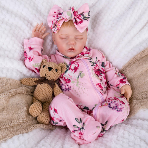 20 inch Purple Floral Jumpsuits Set H955
