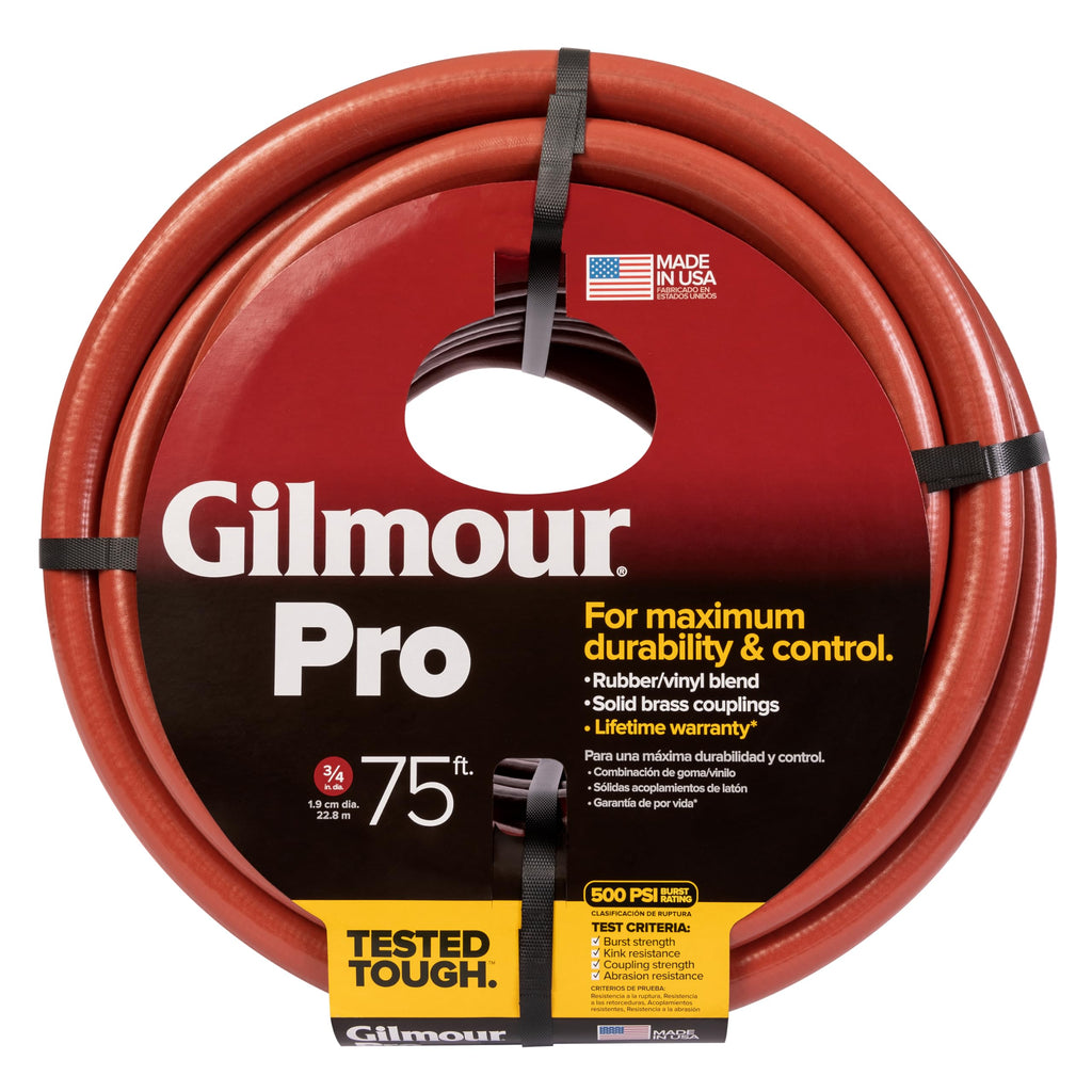 3/4" x 75' Heavy Duty Kink Resistant Garden Hose Z132562