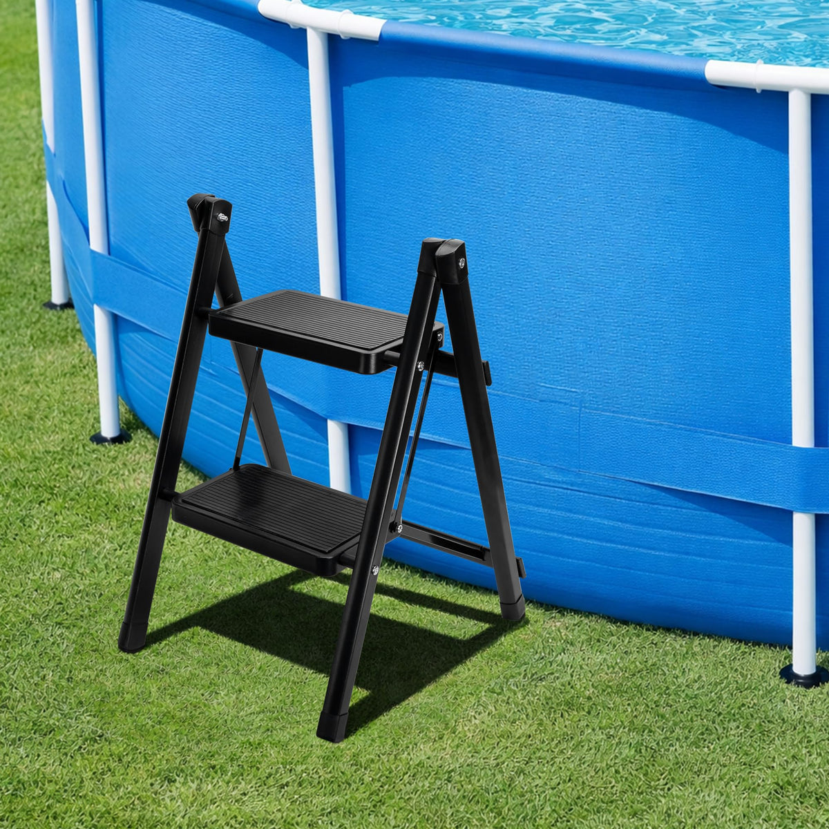 Foldable 2-Step Non-Slip Spa Steps C870