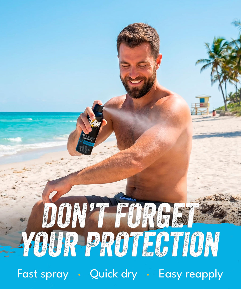 Sunscreen Spray 50 SPF Waterproof for Face & Body 2 Pk U639301