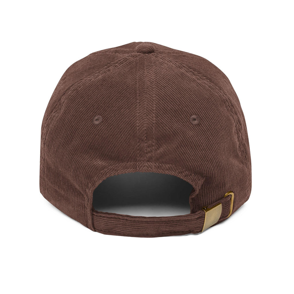 Embroidered Corduroy Hat L2843