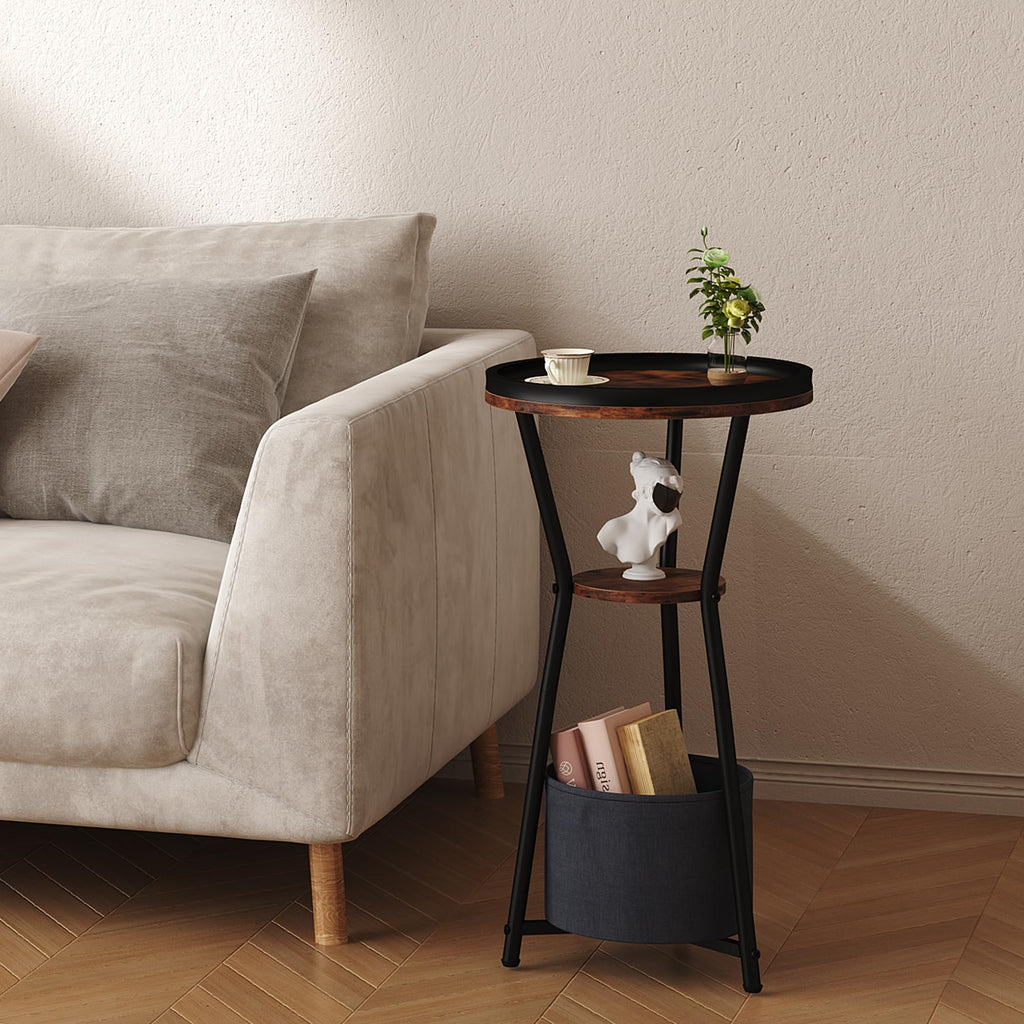 Round 3-Tier Side Table W217384