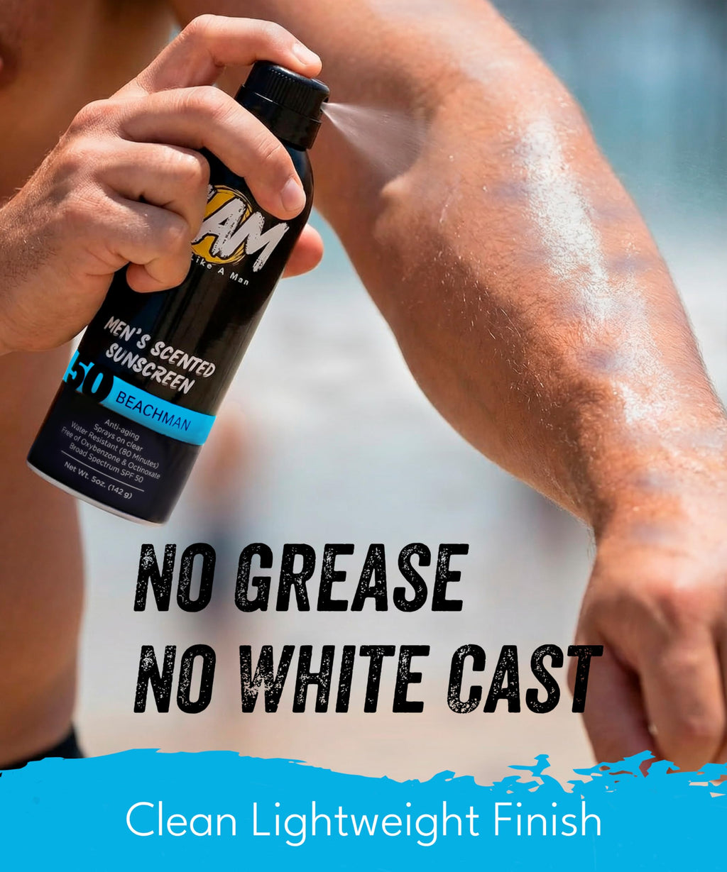 Sunscreen Spray 50 SPF Waterproof for Face & Body 2 Pk U639301