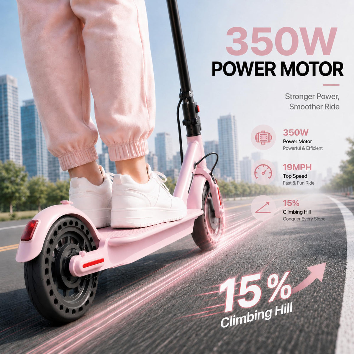 350W/500W Electric Scooter T231