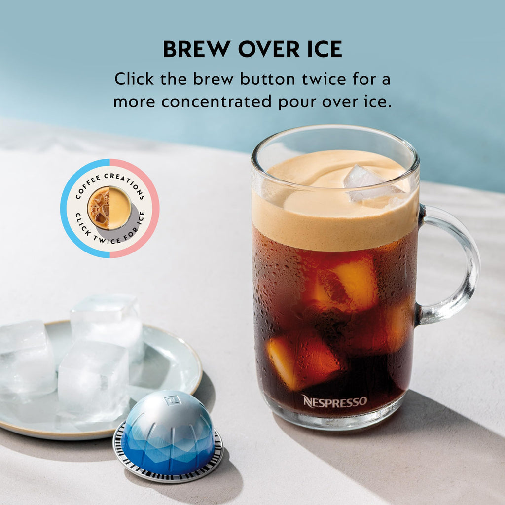 White Coffee Machine with Milk Frother N25642