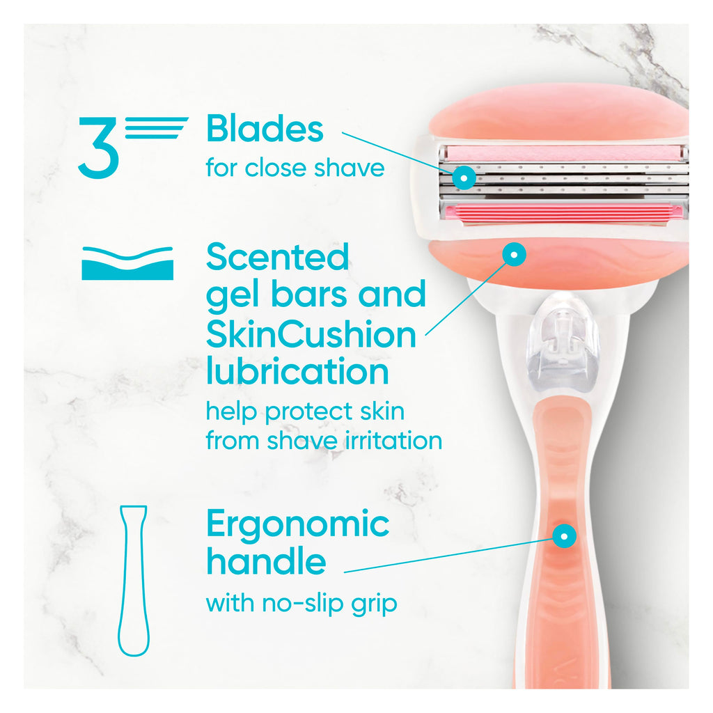 Razor 1 Handle + 4 Blade Refills T586
