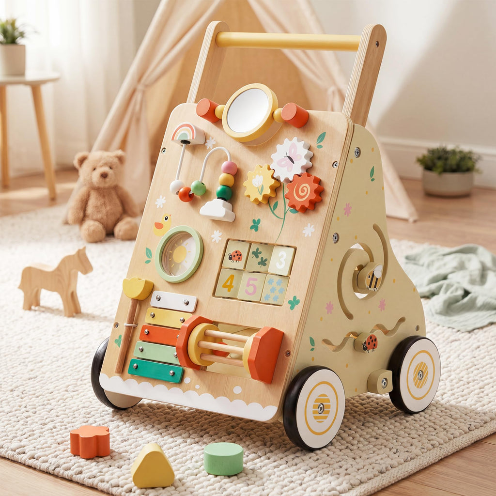 Wooden Baby Push Walker M206442