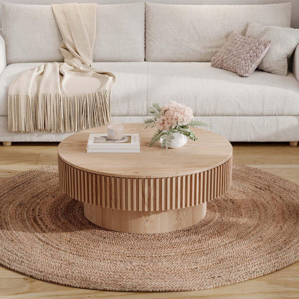 Round Coffee Table with Storage N911033