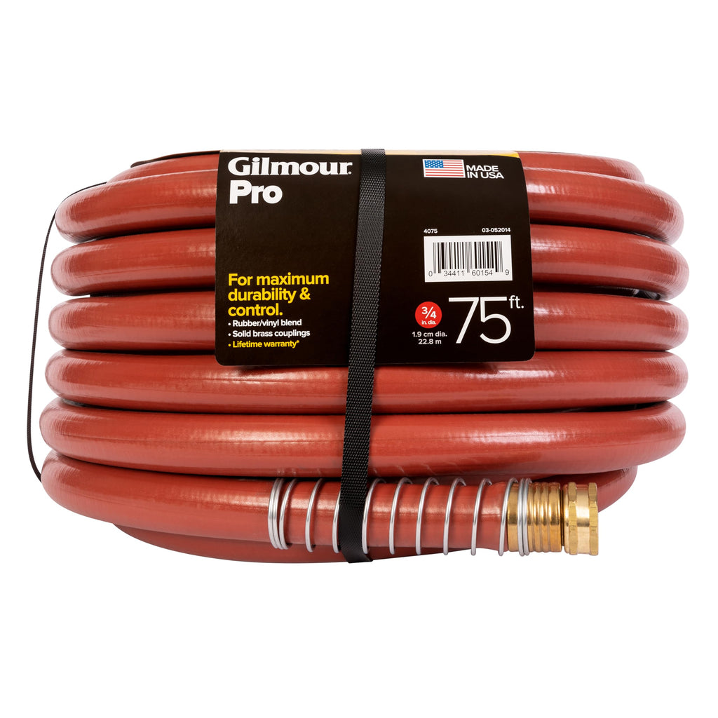 3/4" x 75' Heavy Duty Kink Resistant Garden Hose Z132562
