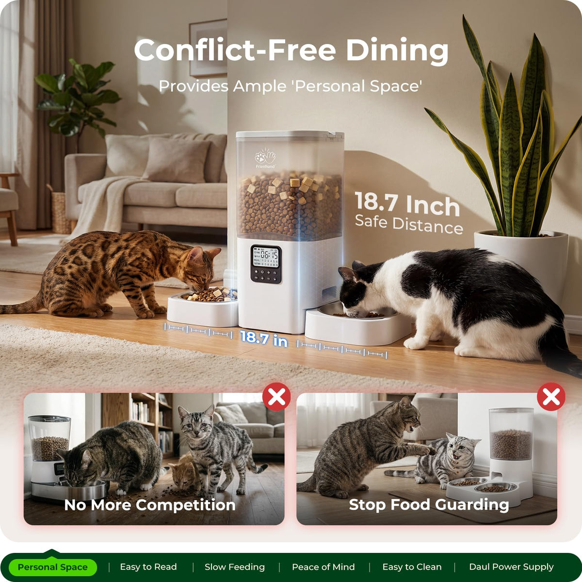 Timed Automatic Cat Feeder 29 Cup S578