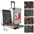 515 Pcs Household Tool Kit Aluminum Trolley Case Y5021