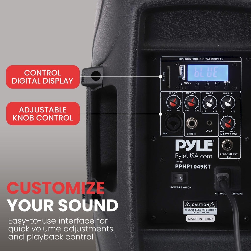 1000W Wireless Portable PA Speaker System Z893