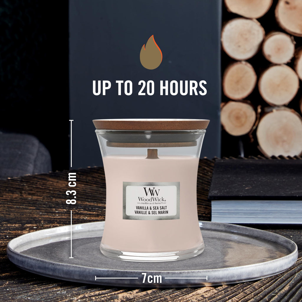 Vanilla & Sea Salt Scented Candle V3720