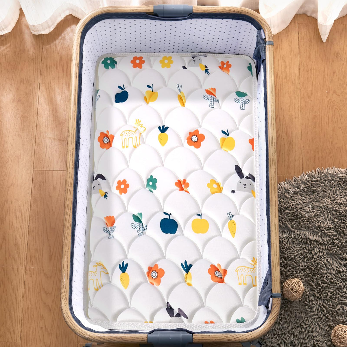 Baby Bassinet Mattress 33 x 19 inches Premium Foam M381