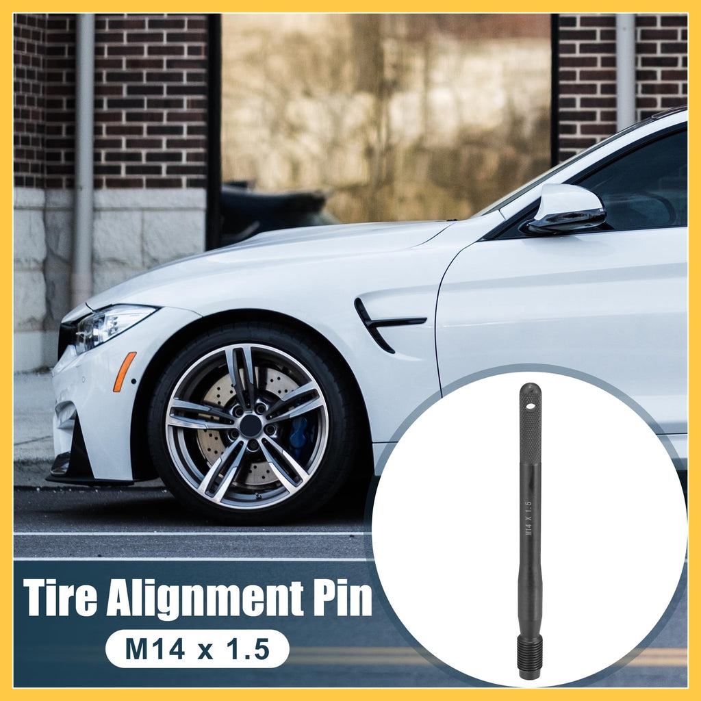 Black Carbon Steel Wheel Hangers Alignment Pin M14x1.5 J7165