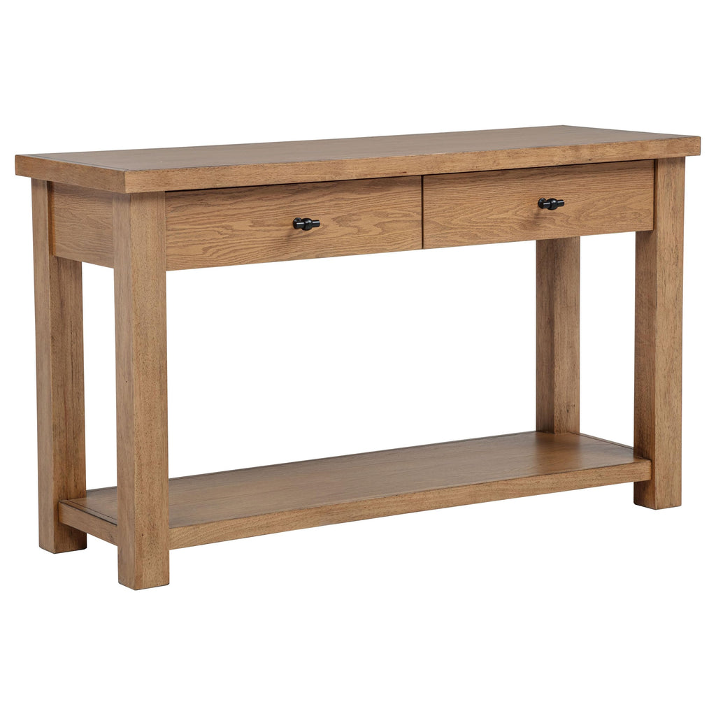 Golden Oak Console Table E43458