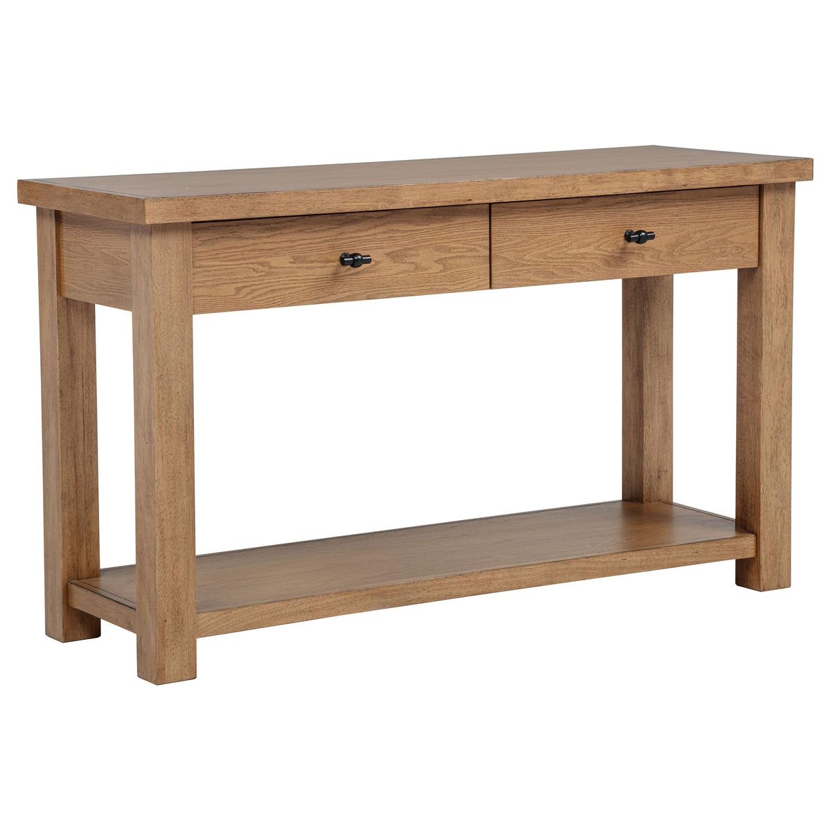 Golden Oak Console Table E43458