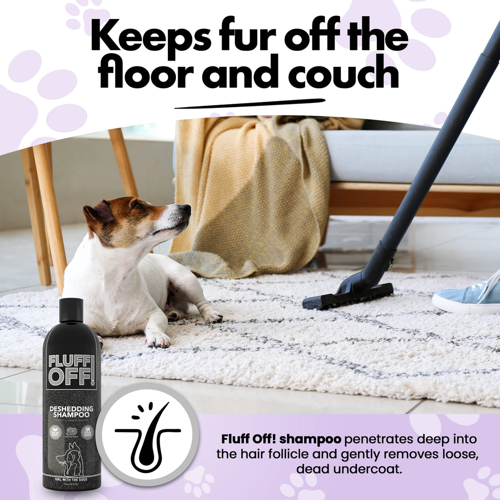 Natural Deshedding Dog & Cat Shampoo I907