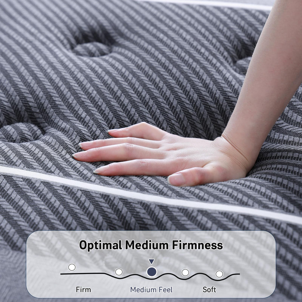 12 Inch Full Size Hybrid Mattress Q860