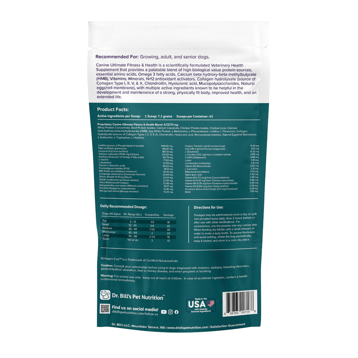 Daily Dog Multivitamin 340g K6074