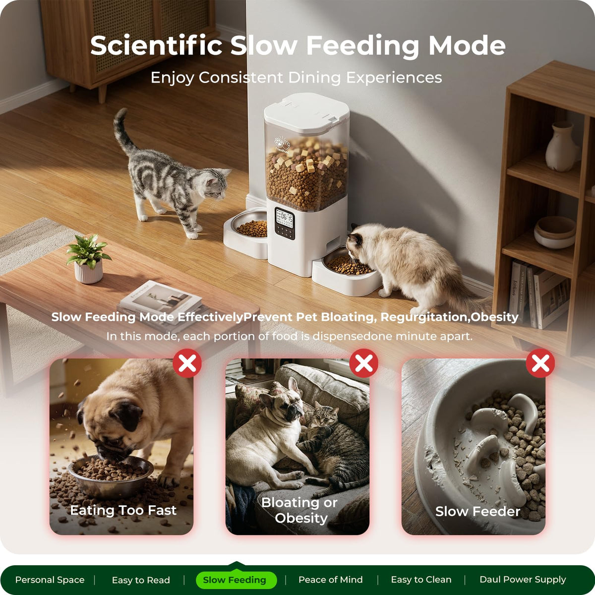 Timed Automatic Cat Feeder 29 Cup S578