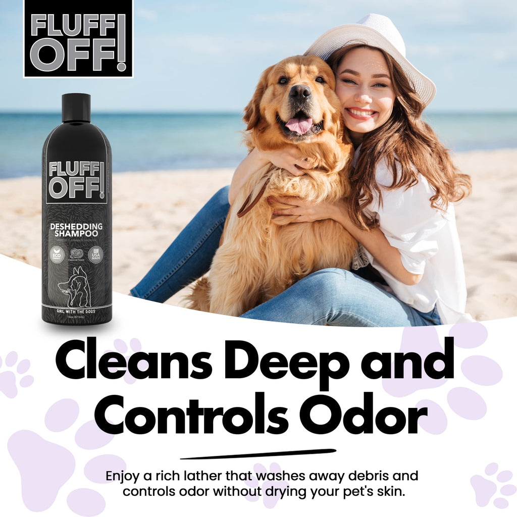 Natural Deshedding Dog & Cat Shampoo I907
