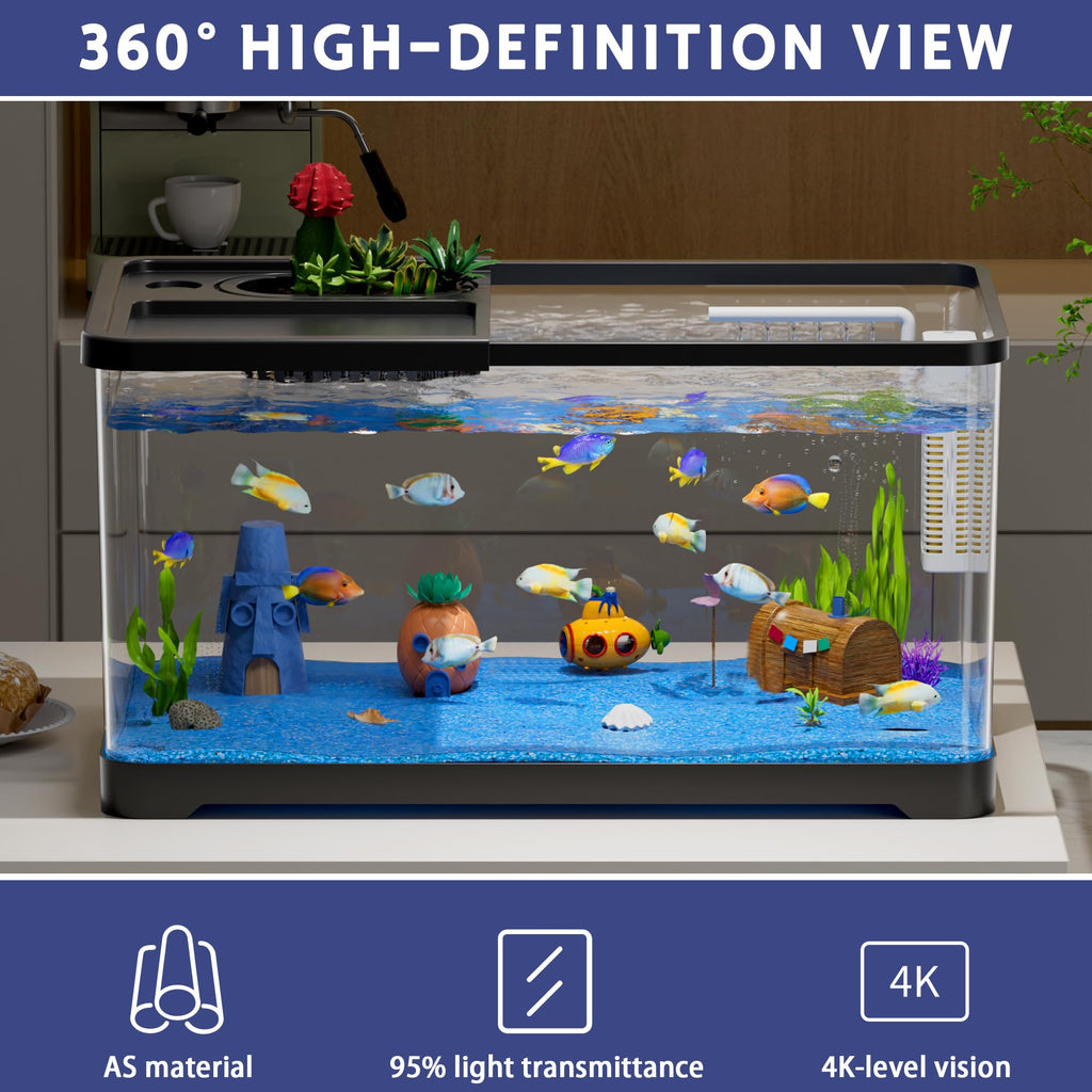 5.3 Gallon Fish Tank Starter Kit D3112