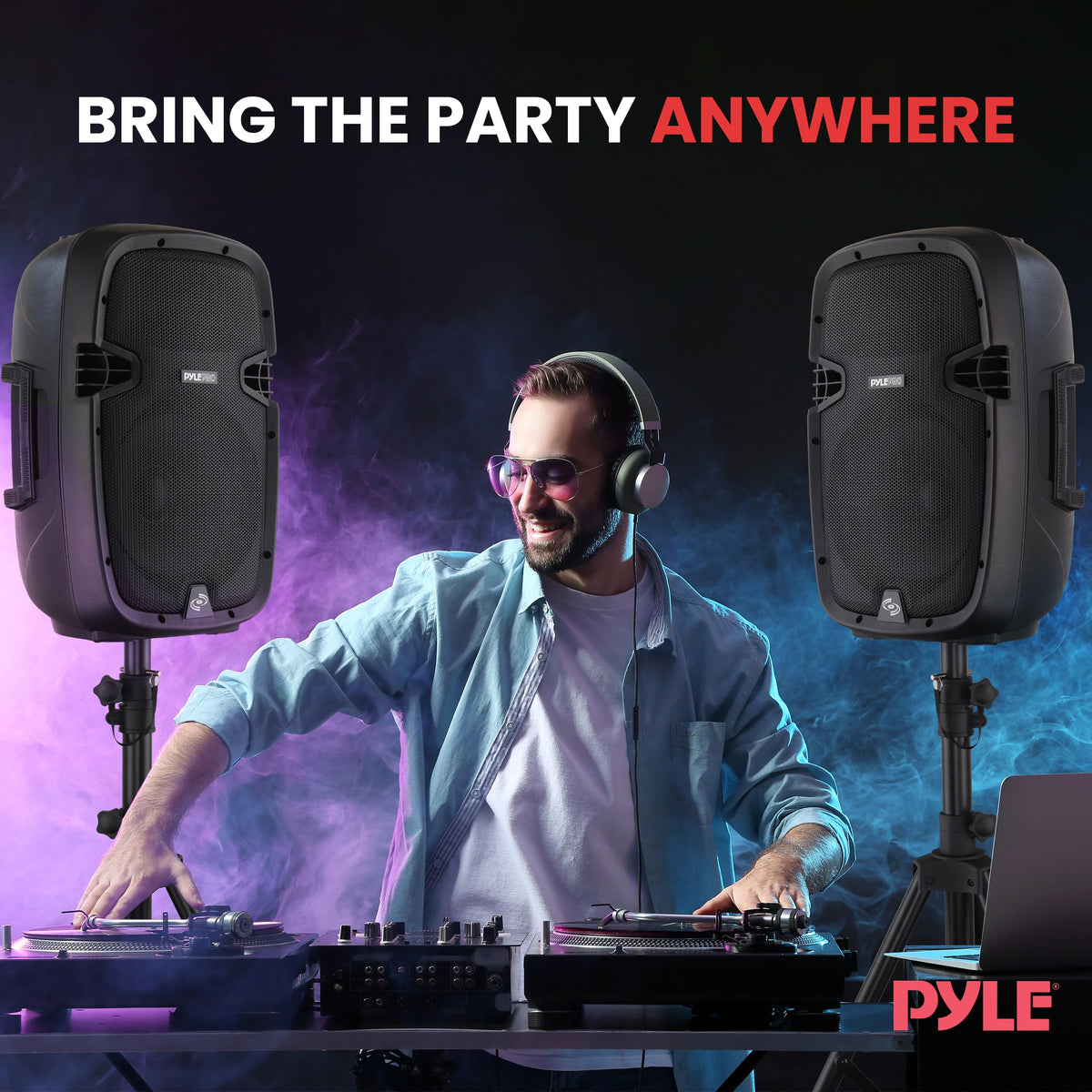 1000W Wireless Portable PA Speaker System Z893