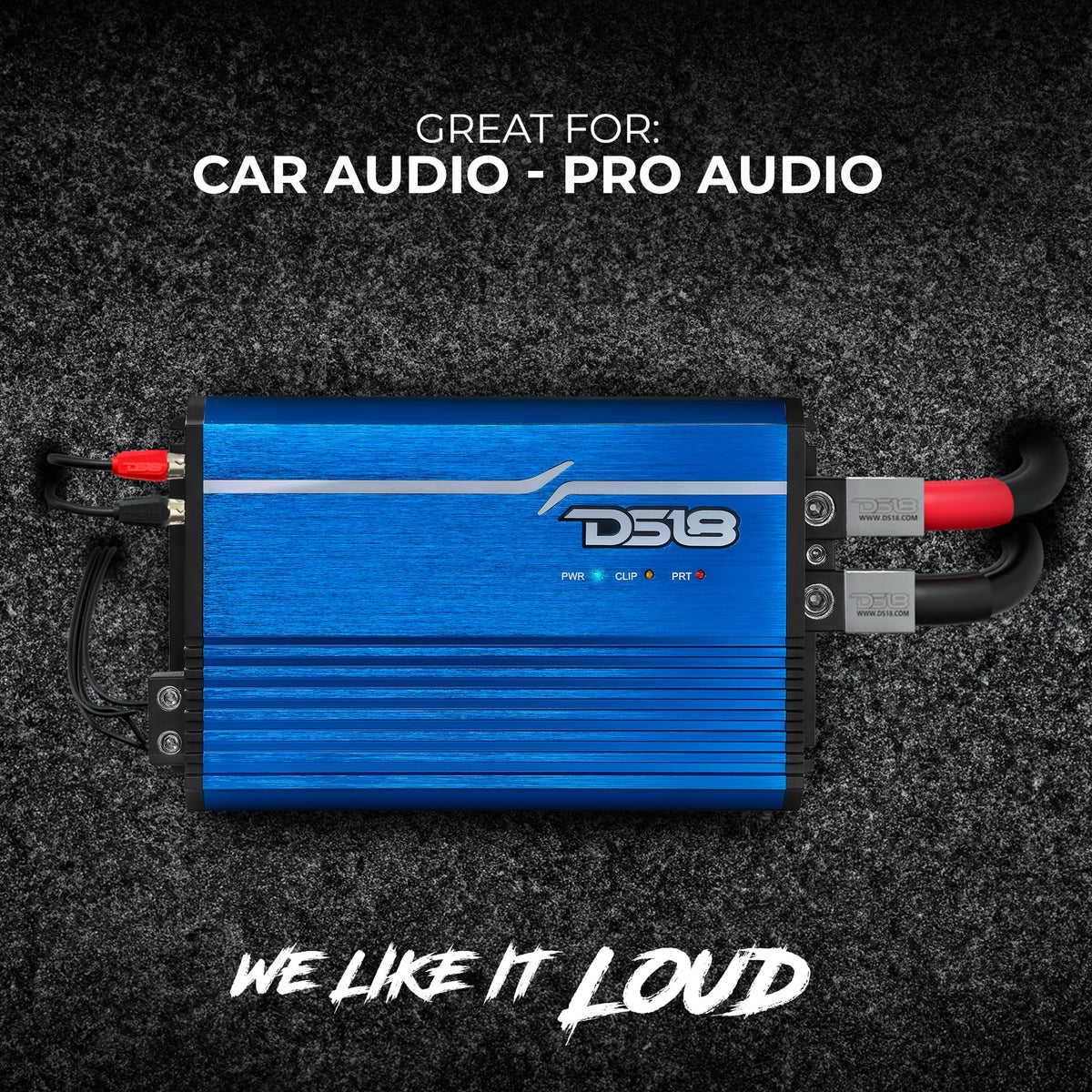 Compact Full-Range Class D 1-Channel Amplifier 2,500 Watts RMS Monoblock L7042