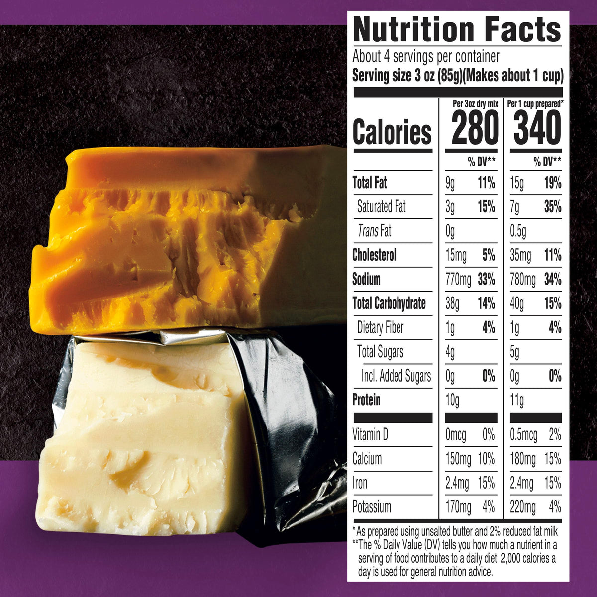 Oven Baked Mac and Cheese, Cheddar Havarti, 12.3 oz F56911
